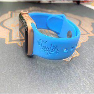 Blue Custom Apple Watch Band
